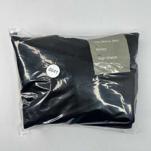 Everlane Uniform Men’s NWT Black Mid-Rise The Performance Skinny Jean W29/L30 - Picture 14 of 14